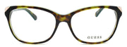 2-GUESS GU2494 056 Women's Eyeglasses Frames 53-15-135 Havana / Green-664689696628-IKSpecs