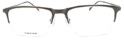 2-John Varvatos V154 Men's Eyeglasses Half-rim Titanium 54-17-145 Gunmetal Japan-751286293104-IKSpecs