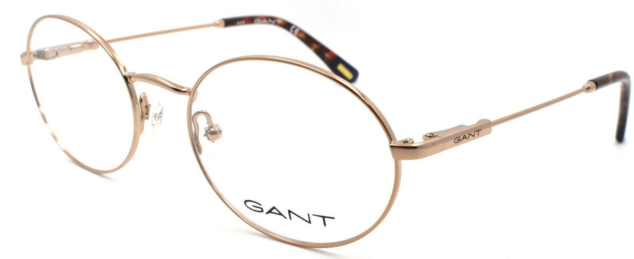 GANT GA3187 028 Unisex Eyeglasses Frames 51-19-140 Shiny Rose Gold