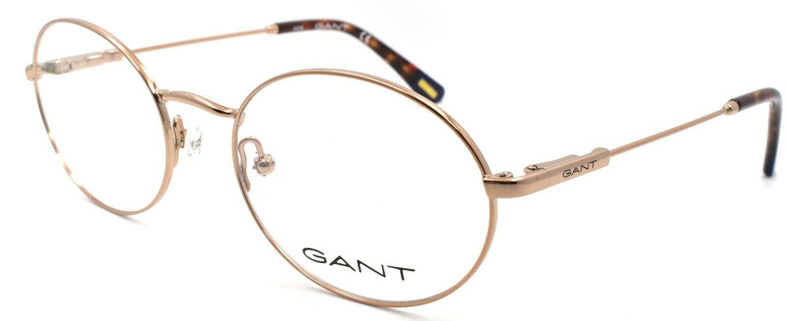 1-GANT GA3187 028 Unisex Eyeglasses Frames 51-19-140 Shiny Rose Gold-889214048325-IKSpecs