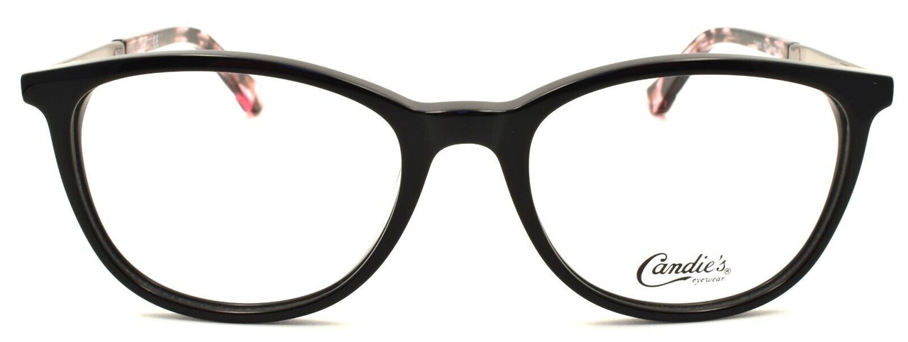 2-Candies CA0503 001 Women's Eyeglasses Frames Petite 47-16-130 Black-664689909551-IKSpecs