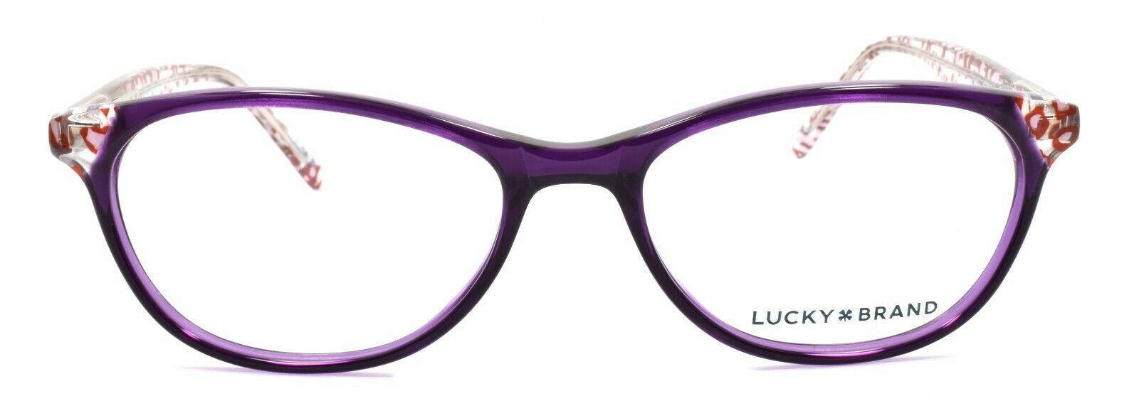 2-LUCKY BRAND D700 Women's Eyeglasses Frames 50-16-135 Purple + CASE-751286281989-IKSpecs