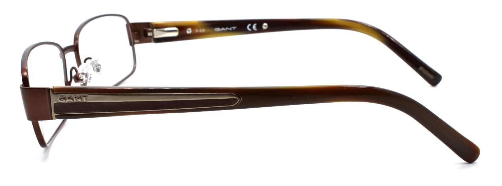3-GANT G Abner SBRN Men's Eyeglasses Frames 55-15-140 Satin Brown-715583289574-IKSpecs