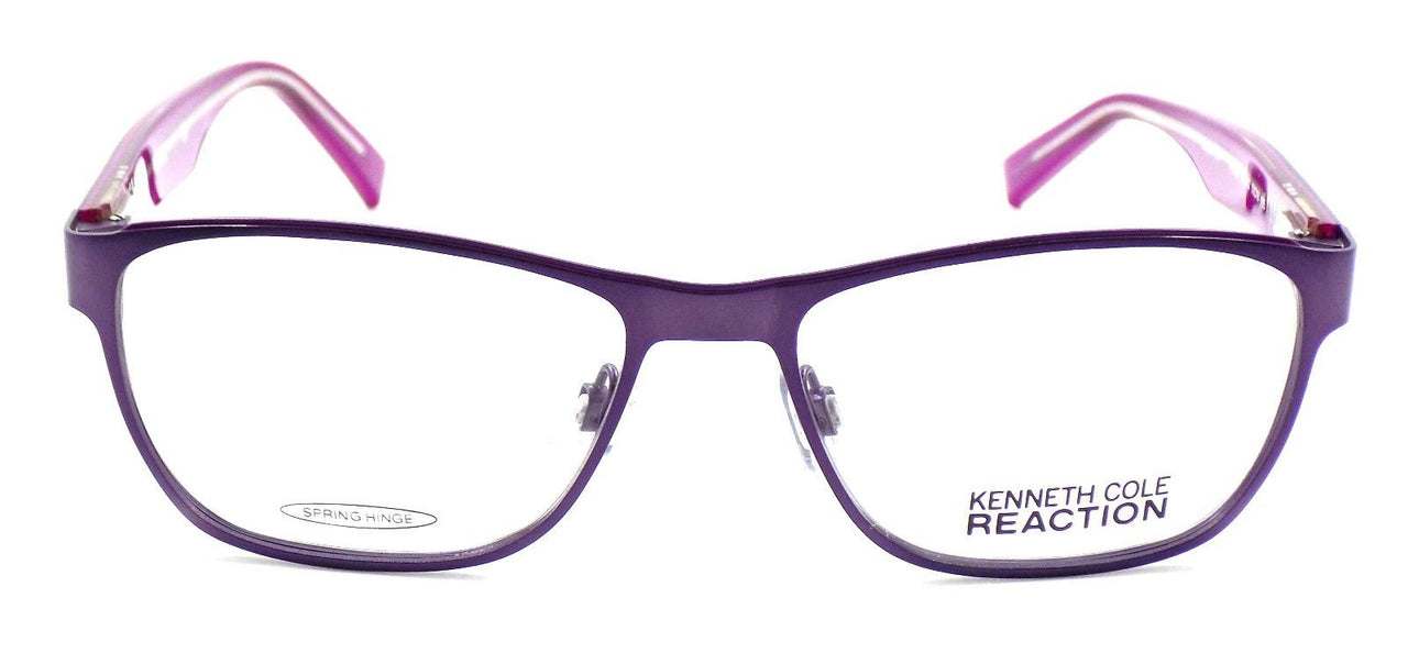 2-Kenneth Cole REACTION KC0768 082 Women's Eyeglasses 53-16-135 Matte Violet +CASE-664689662050-IKSpecs