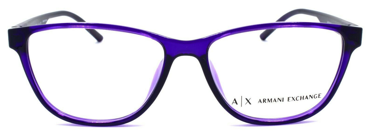 2-Armani Exchange AX3047F 8236 Women's Eyeglasses Cat Eye 54-15-140 Purple-8053672807639-IKSpecs