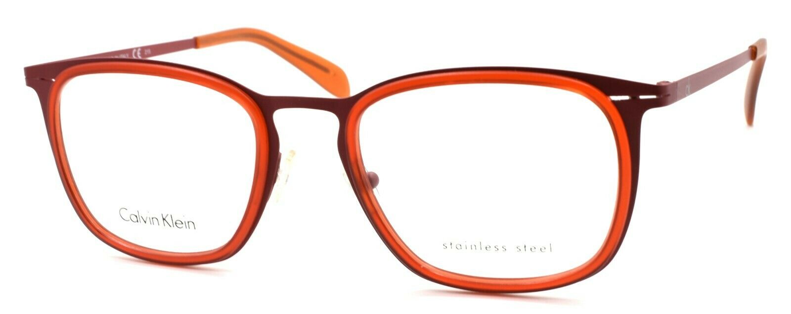 1-Calvin Klein CK5416 615 Men's Eyeglasses Frames 51-20-140 Red ITALY-750779085516-IKSpecs