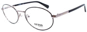 1-GUESS GU8239 005 Eyeglasses Frames 55-19-140 Black / Gunmetal-889214282576-IKSpecs