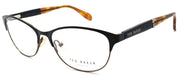 1-Ted Baker Denime 2210 001 Women's Eyeglasses Frames 52-15-135 Black / Brown-4894327056149-IKSpecs