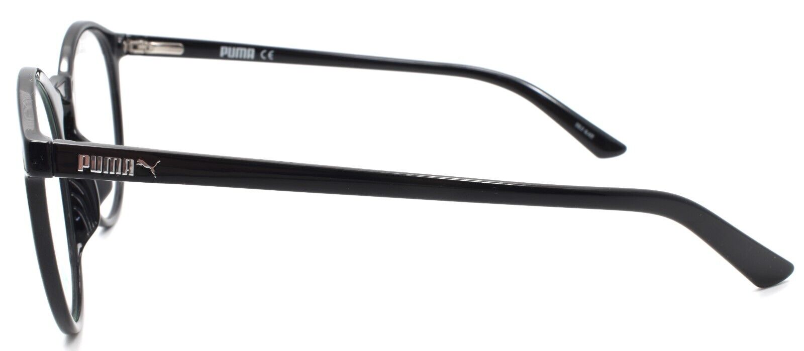 3-PUMA PU0177O 001 Eyeglasses Frames Round 52-20-145 Black-889652144719-IKSpecs