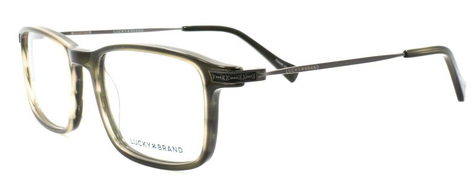 1-LUCKY BRAND D402 Men's Eyeglasses Frames 51-18-140 Olive + CASE-751286281903-IKSpecs