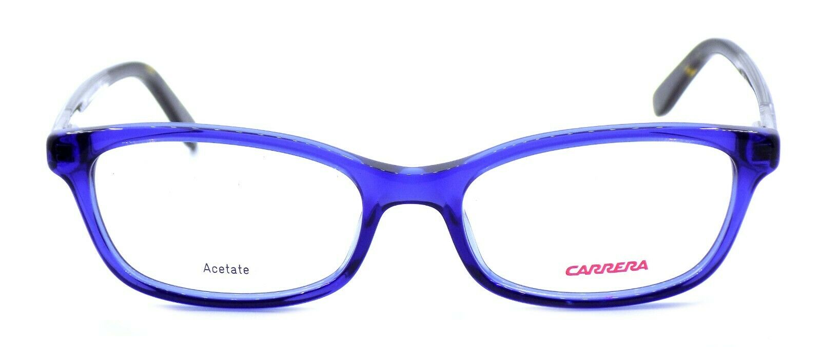 2-Carrera CA6647 QLD Women's Eyeglasses Frames 50-17-140 Blue + CASE-762753670441-IKSpecs
