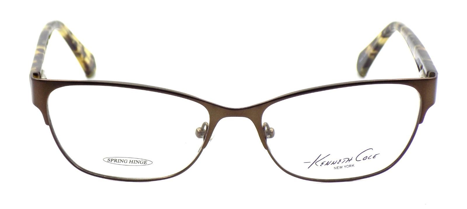 2-Kenneth Cole NY KC0232 049 Women's Eyeglasses Frames 54-16-140 Matte Dark Brown-664689709793-IKSpecs