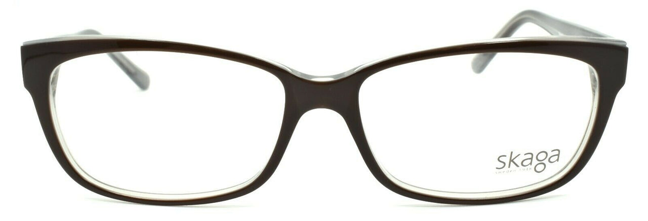 2-Skaga 2462 Josephine 9201 Women's Eyeglasses Frames 54-15-135 Brown-IKSpecs