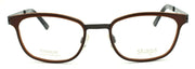 2-Skaga 2540-U Daelvi 201 Men's Eyeglasses Frames TITANIUM 51-20-140 Brown-IKSpecs