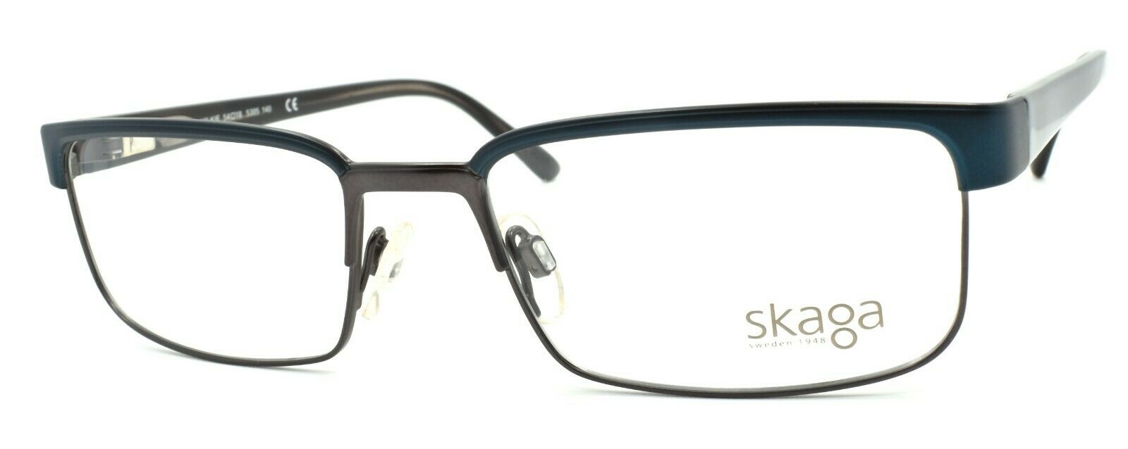 1-Skaga 2530 Hilkie 5305 Men's Eyeglasses Frames 54-18-140 Blue-IKSpecs