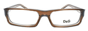2-Dolce & Gabbana D&G 1144 758 Women's Eyeglasses Frames 50-16-135 Brown / Clear-737368795568-IKSpecs