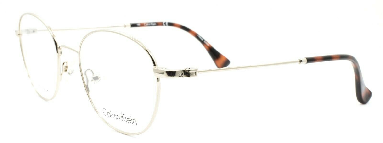 1-Calvin Klein CK5437 714 Men's Eyeglasses Frames FLEXIBLE 50-20-145 Light Gold-750779102138-IKSpecs