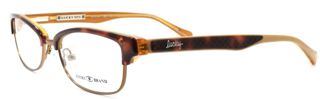 1-LUCKY BRAND Zuma Women's Eyeglasses Frames 51-17-135 Tortoise + CASE-751286250572-IKSpecs