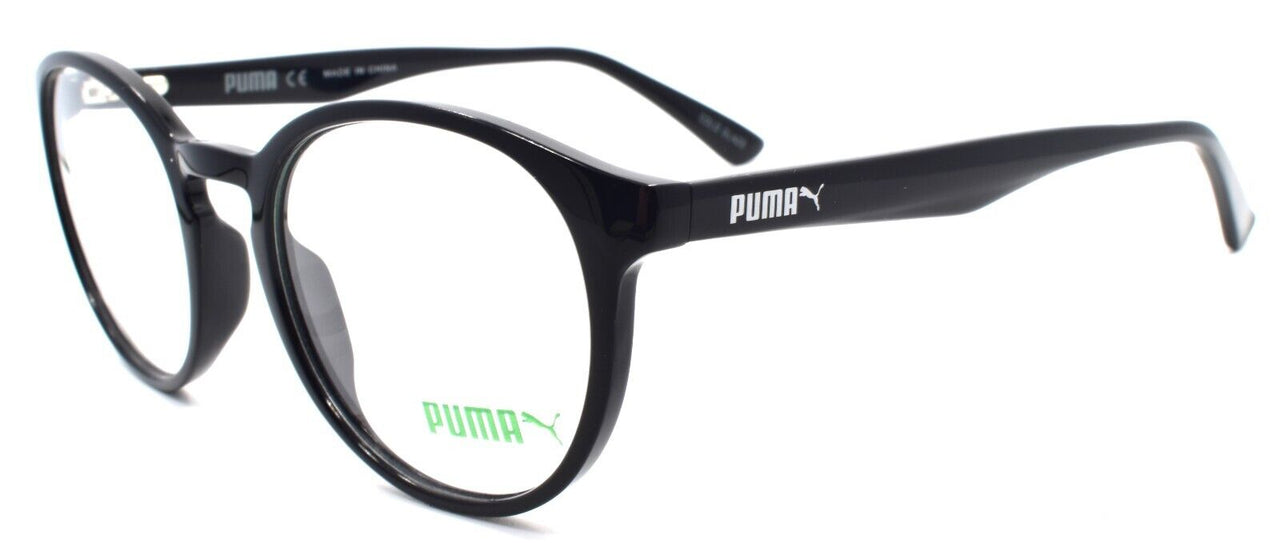 1-PUMA PE0035O 001 Eyeglasses Frames Round 50-20-145 Black-889652110127-IKSpecs
