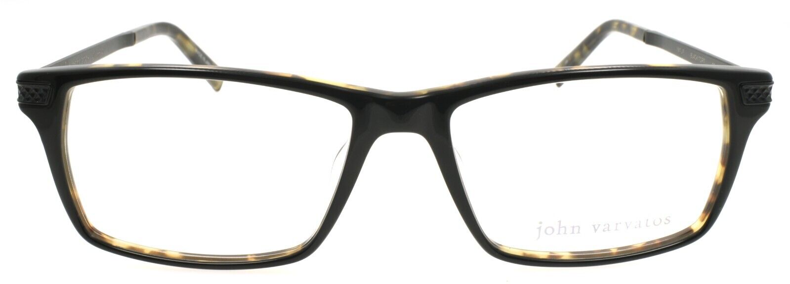 2-John Varvatos V367 UF Men's Eyeglasses Frames 55-17-145 Black / Tortoise Japan-751286293289-IKSpecs