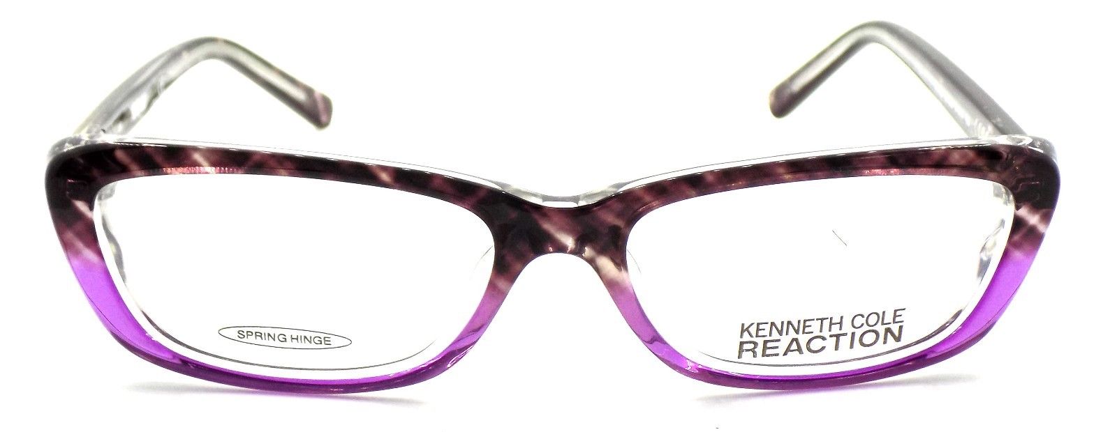 2-Kenneth Cole REACTION KC724 083 Women's Eyeglasses 51-14-135 Violet + CASE-726773172361-IKSpecs