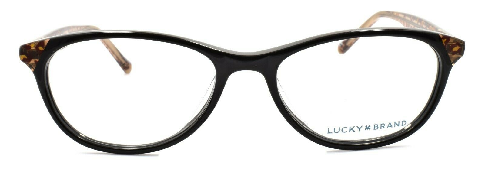 2-LUCKY BRAND D700 Women's Eyeglasses Frames 50-16-135 Black + CASE-751286281941-IKSpecs