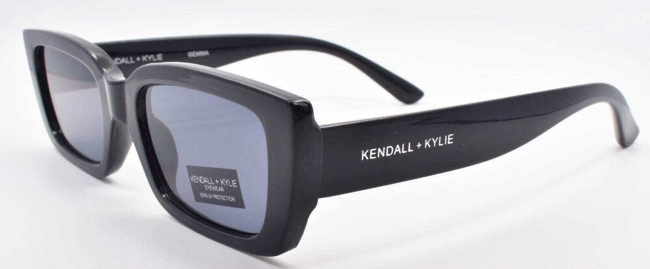 1-Kendall + Kylie Gemma KK5137 001 Women's Sunglasses 51-20-146 Black / Gray-800414549382-IKSpecs