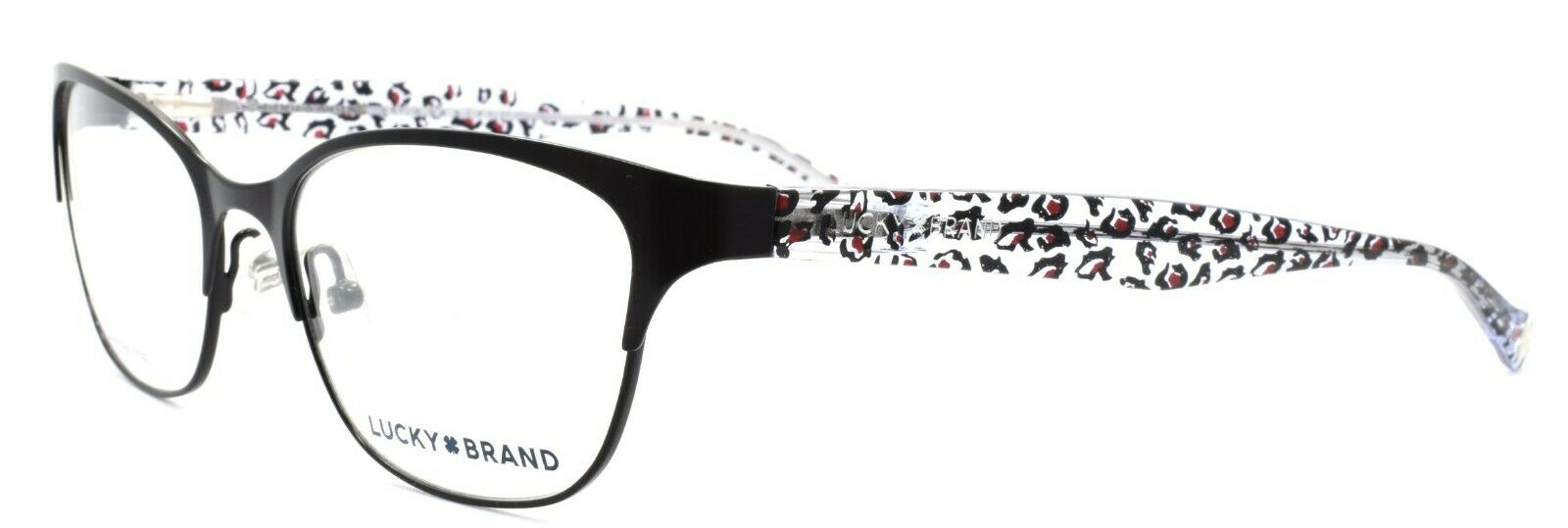 1-LUCKY BRAND D100 Women's Eyeglasses Frames 52-17-140 Black + CASE-751286273892-IKSpecs