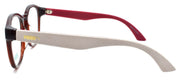 3-PUMA PU0043OA 012 Unisex Eyeglasses Frames 53-20-140 Red w/ Suede Trim-889652015279-IKSpecs
