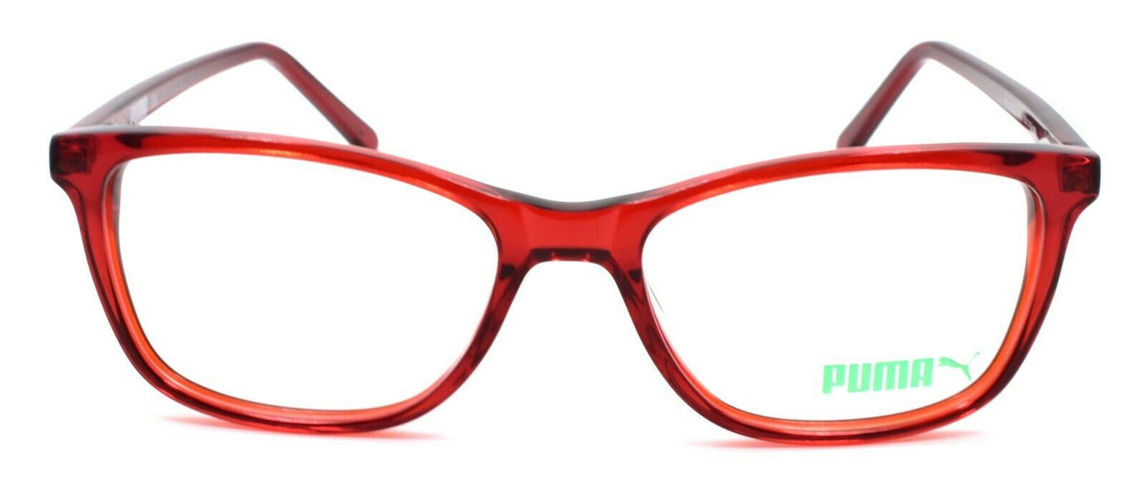 PUMA PE0018O 003 Women's Eyeglasses Frames 50-15-135 Red