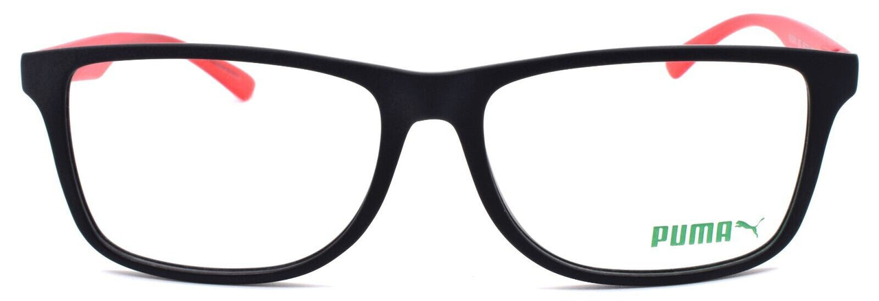 2-PUMA PE0034O 005 Unisex Eyeglasses Frames 56-16-145 Black / Red-889652119618-IKSpecs