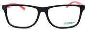 2-PUMA PE0034O 005 Unisex Eyeglasses Frames 56-16-145 Black / Red-889652119618-IKSpecs