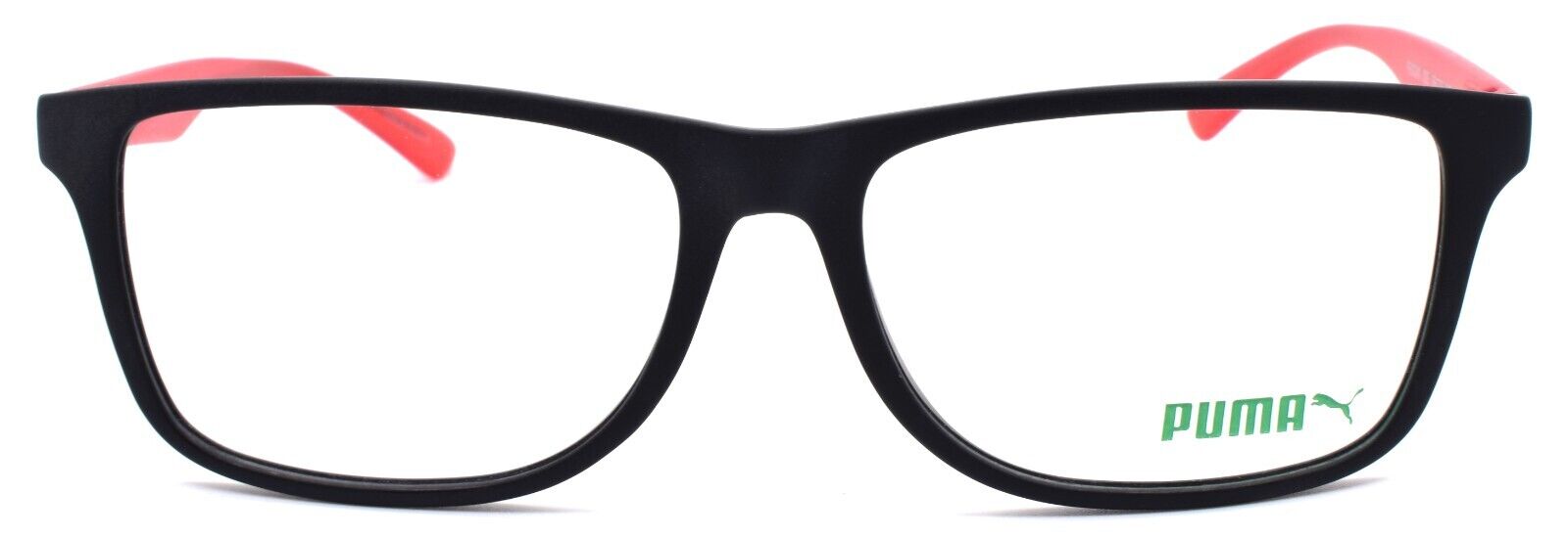 2-PUMA PE0034O 005 Unisex Eyeglasses Frames 56-16-145 Black / Red-889652119618-IKSpecs