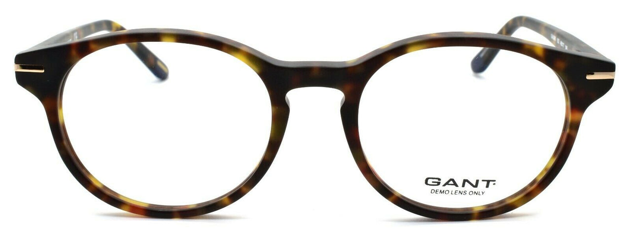 2-GANT GA3060 052 Men's Eyeglasses Frames Round 48-17-140 Dark Havana-664689694396-IKSpecs
