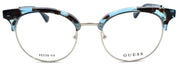 2-GUESS GU2744 089 Women's Eyeglasses Frames Petite 49-19-140 Turquoise / Silver-889214111210-IKSpecs