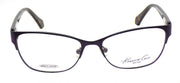 2-Kenneth Cole NY KC0232 091 Women's Eyeglasses Frames 54-16-140 Matte Purple-664689709809-IKSpecs