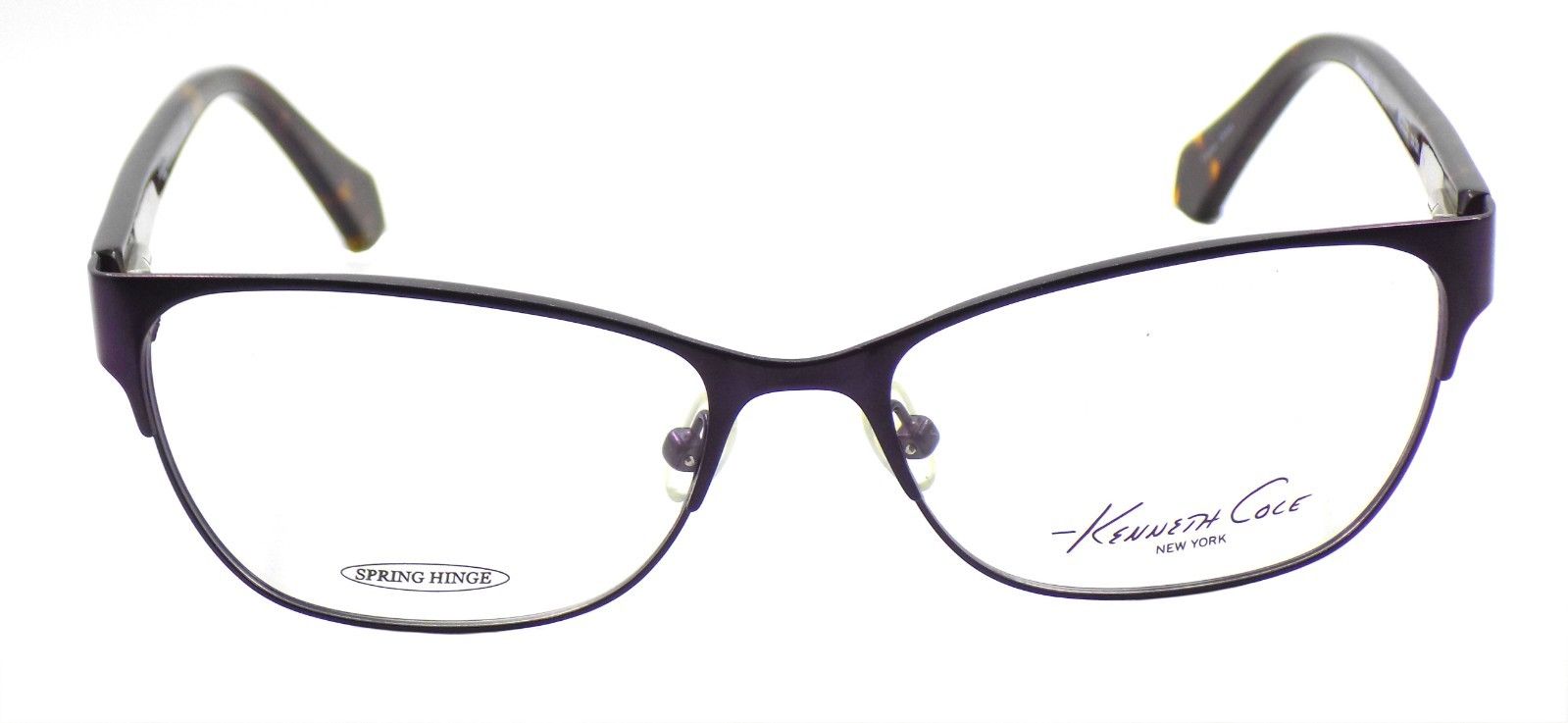 2-Kenneth Cole NY KC0232 091 Women's Eyeglasses Frames 54-16-140 Matte Purple-664689709809-IKSpecs