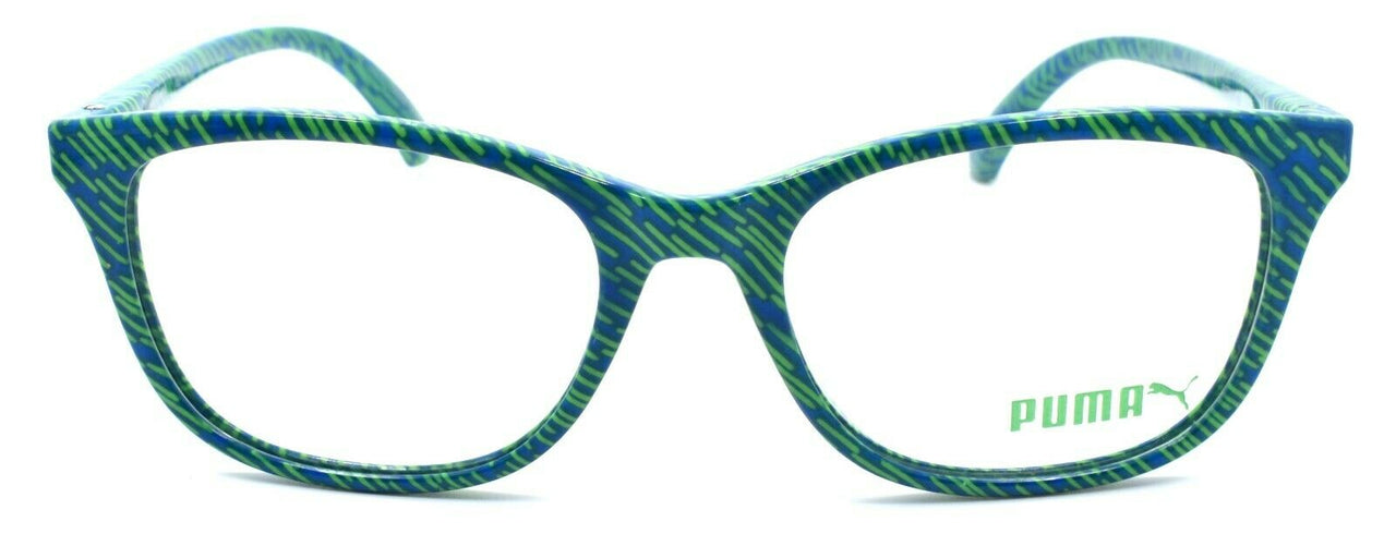 PUMA PU0082 002 Women's Eyeglasses Frames 50-17-145 Green