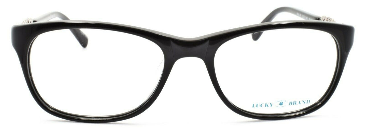 2-LUCKY BRAND Palm UF Women's Eyeglasses Frames 52-17-140 Black + CASE-751286248234-IKSpecs