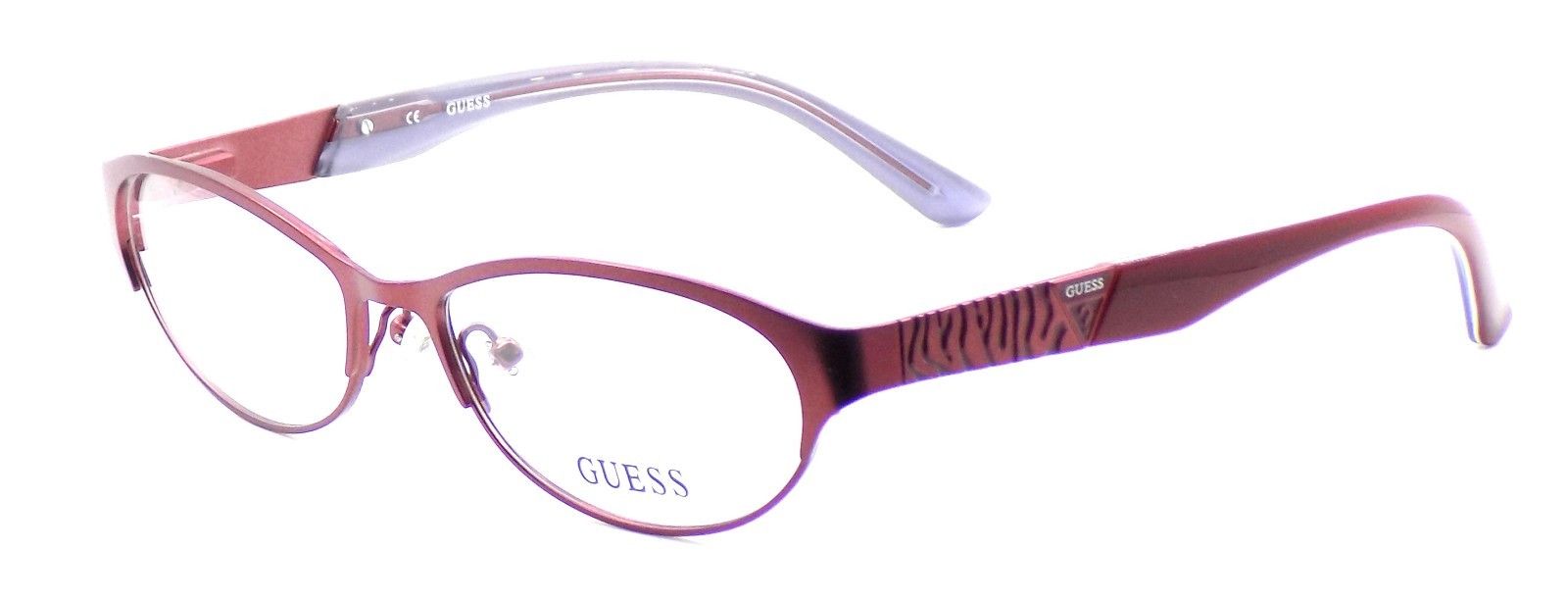 1-GUESS GU2354 BU Women's Eyeglasses Frames 53-16-135 Burgundy + CASE-715583651609-IKSpecs