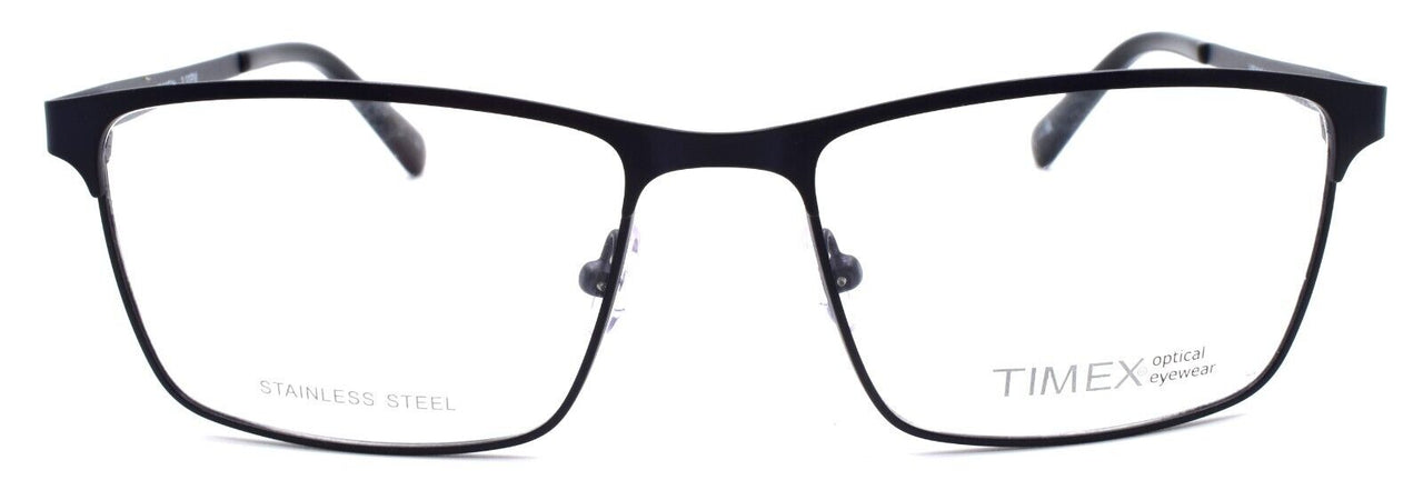 2-Timex 3:30 PM Men's Eyeglasses Frames 56-18-145 Navy Blue-715317185479-IKSpecs