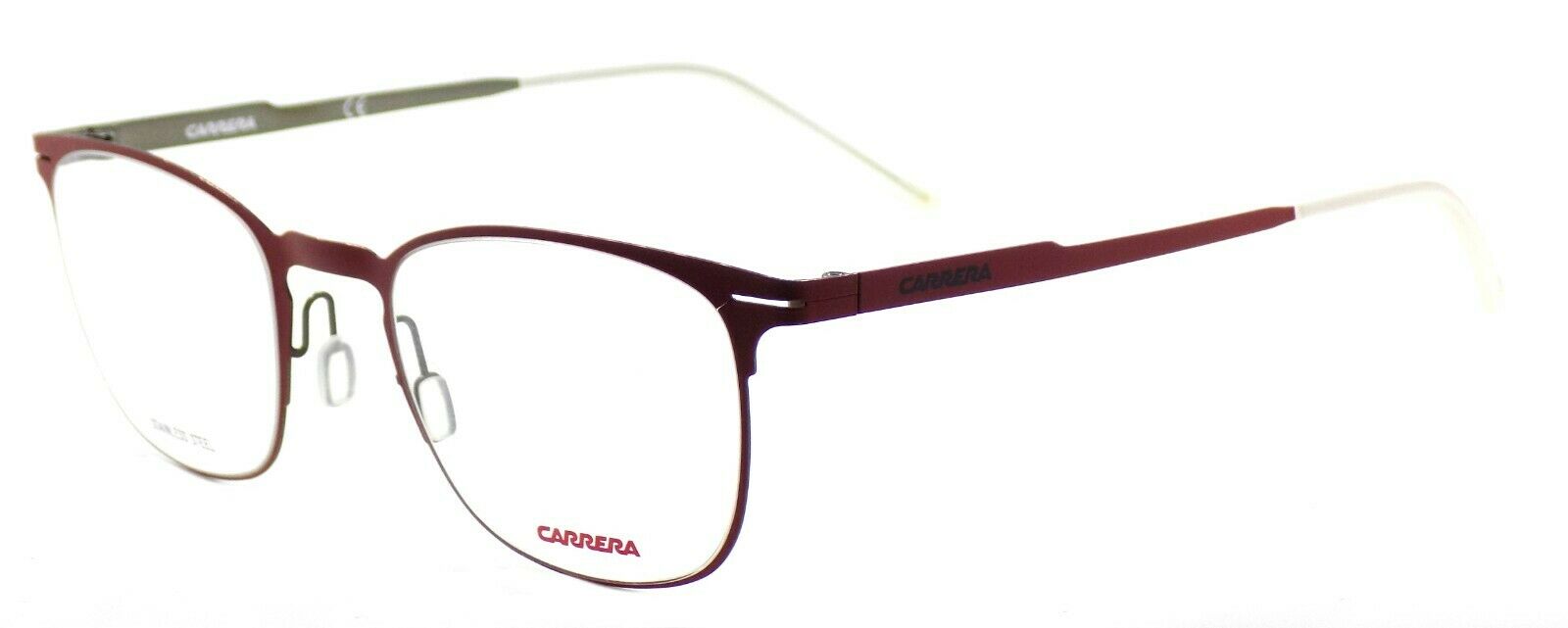 1-Carrera CA6660 VZ4 Men's Eyeglasses Frames 50-22-145 Matte Red + CASE-827886640843-IKSpecs