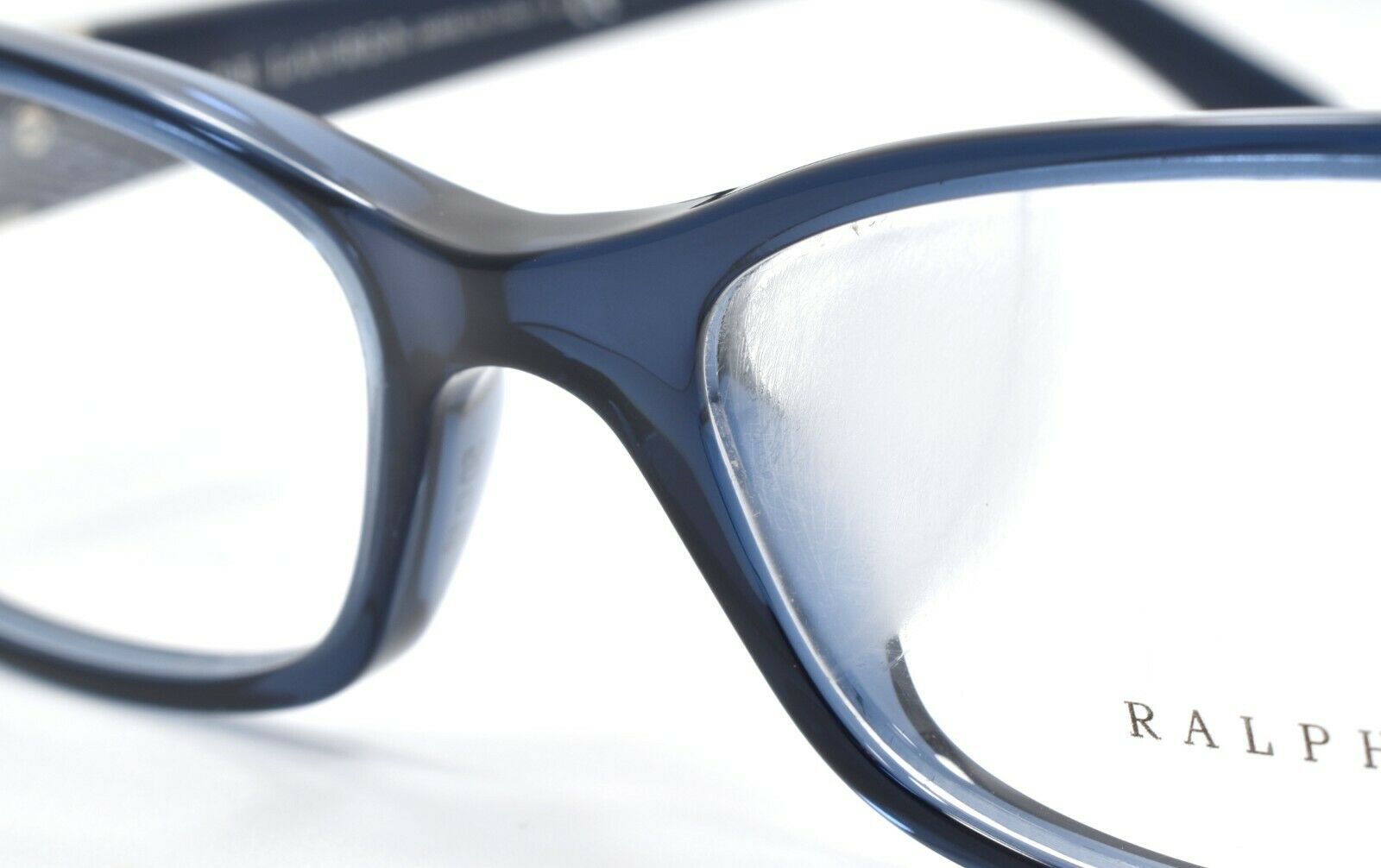 4-Ralph Lauren RL6075 5276 Women's Eyeglasses Frames 50-16-140 Blue Transparent-713132355589-IKSpecs