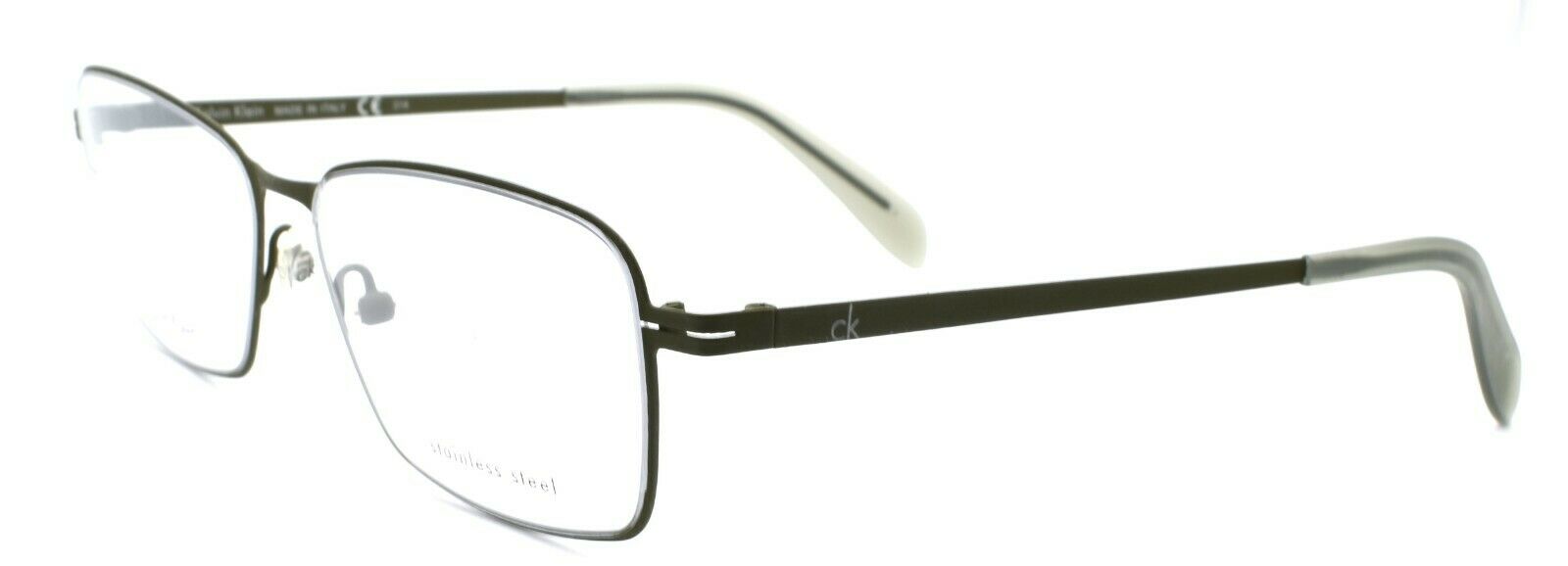3-Calvin Klein CK5401 317 Men's Eyeglasses Frames 55-16-140 Military Green ITALY-750779068274-IKSpecs