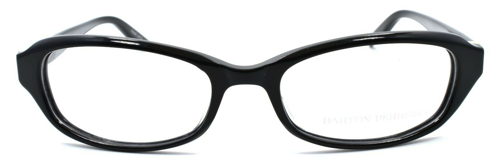 2-Barton Perreira Jaclyn BLA/SIL Women's Eyeglasses Frames 52-18-133 Black-672263038528-IKSpecs