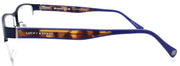 2-LUCKY BRAND D513 Men's Eyeglasses Frames Half-rim 53-17-140 Navy-751286343625-IKSpecs