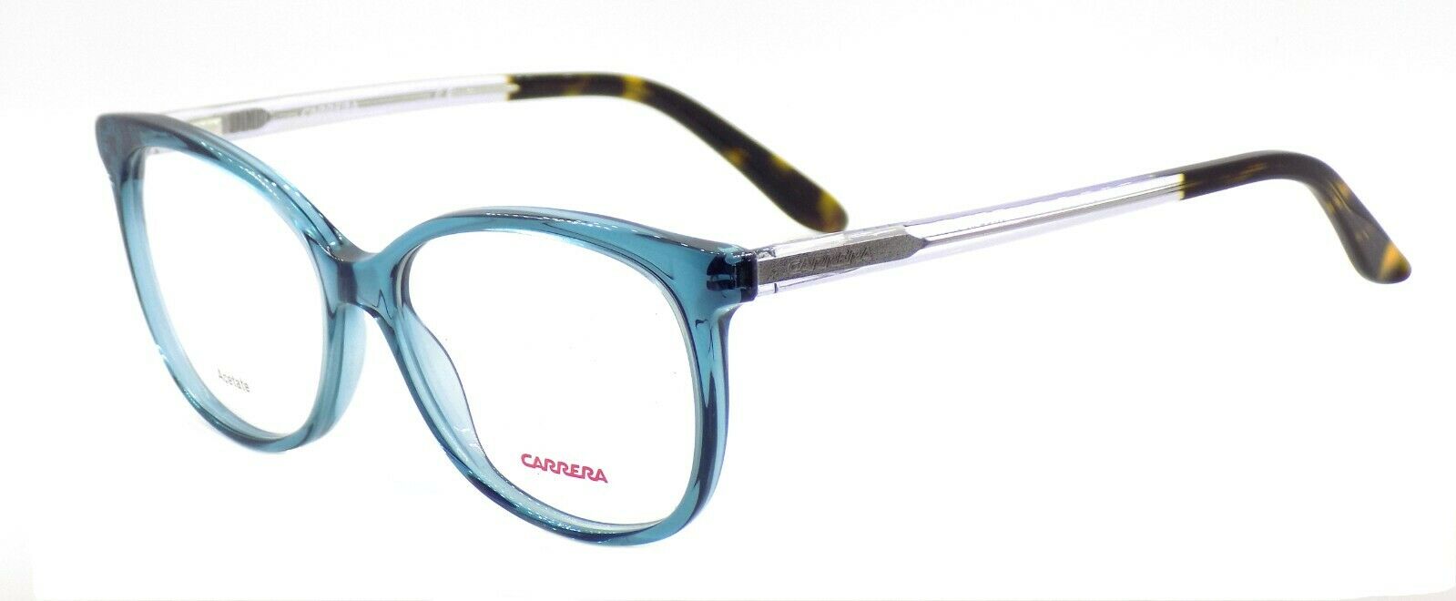 1-Carrera CA6648 QKP Women's Eyeglasses Frames 53-15-140 Teal / Lilac + CASE-762753671509-IKSpecs