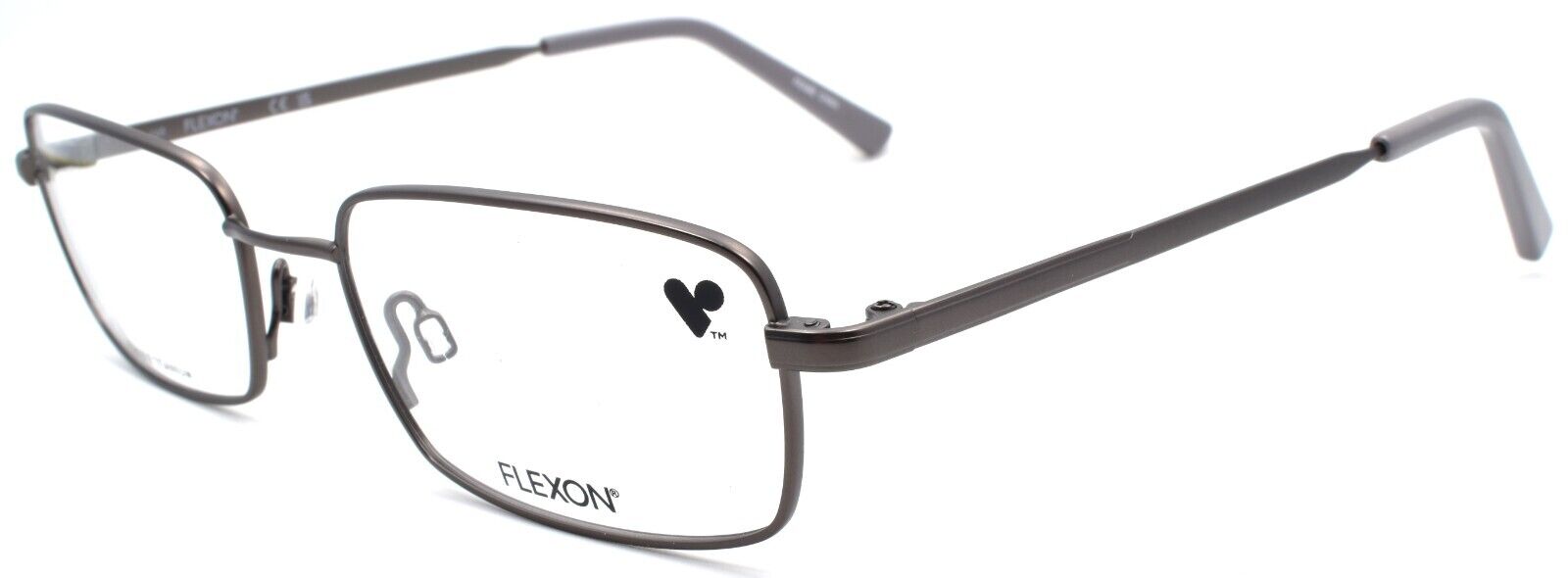 1-Flexon H6051 033 Men's Eyeglasses Frames 53-18-145 Gunmetal Flexible Titanium-886895485555-IKSpecs
