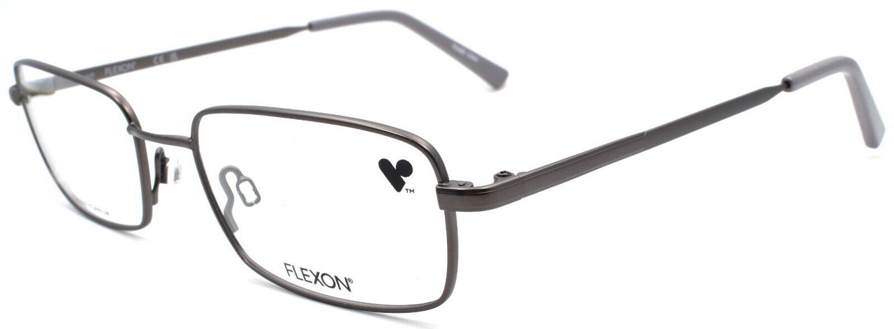 1-Flexon H6051 033 Men's Eyeglasses Frames 53-18-145 Gunmetal Flexible Titanium-886895485555-IKSpecs