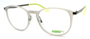 1-PUMA PU0078OA 004 Unisex Eyeglasses Frames 52-19-145 Gray / Ruthenium-889652029764-IKSpecs
